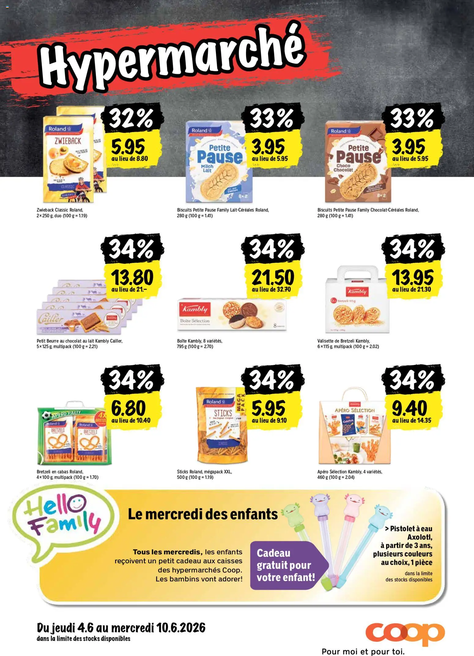 Coop aktionen FR – gültig ab 04.06.2026 | Seite: 24 | Produkte: Box, Milch, Butter