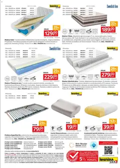 Lesnina Katalog - Pregled kataloga iz trgovine Lesnina, vrijedi od 01.10.2026 | Stranica: 12 | Proizvodi: Madrac, Jastuk, Pjena