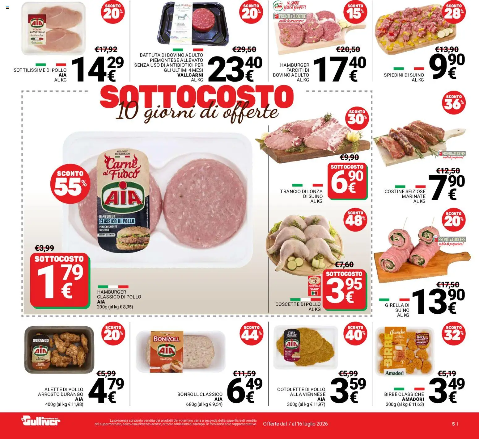 Volantino Gulliver del 07/07/2026 | Pagina: 5