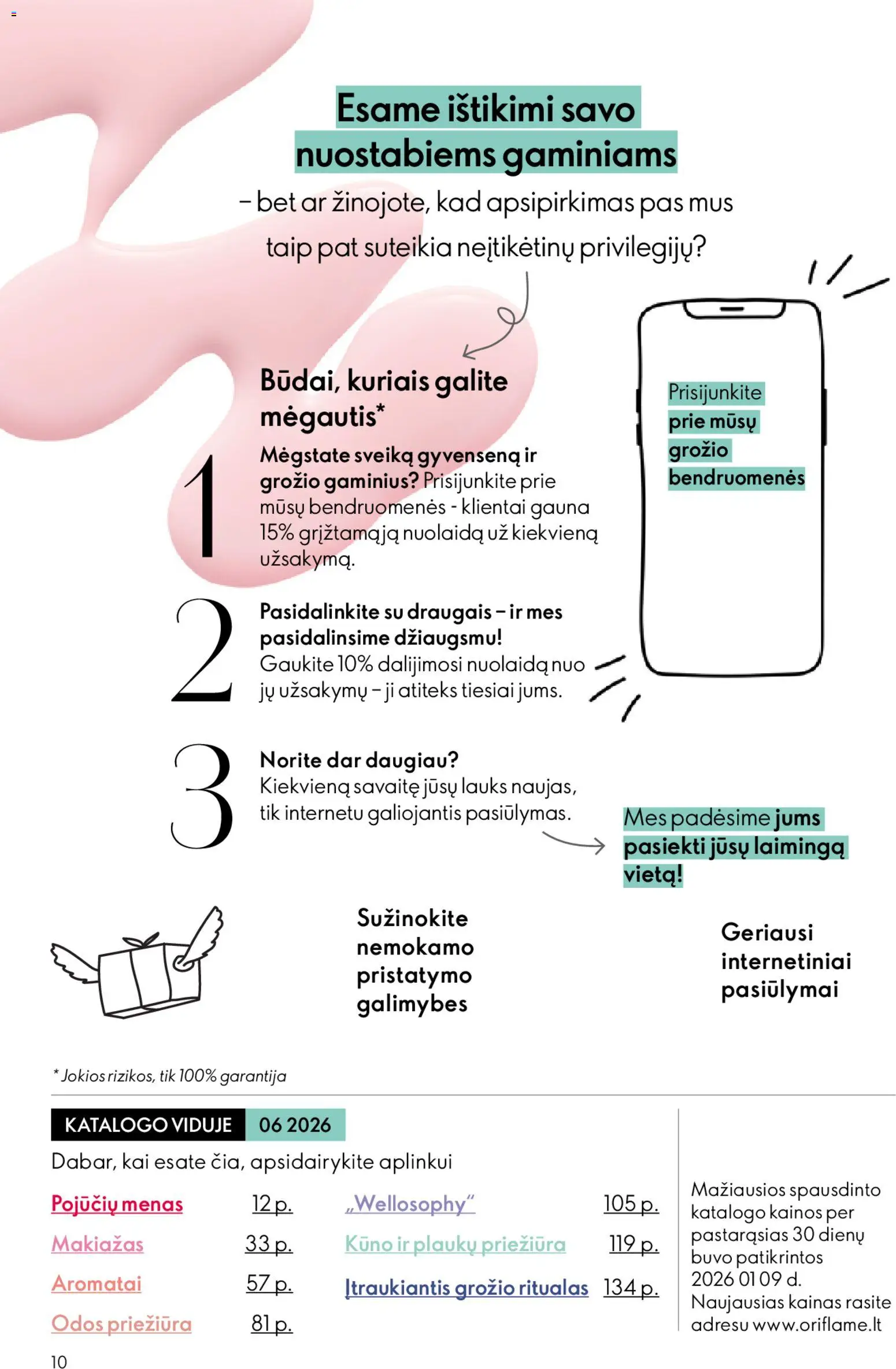 Oriflame akcijos nuo 22.04.2026 | Puslapis: 10