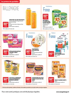 Auchan folder / publicité - Voorbeeld van een folder van Auchan, geldig van 30/06/2026 | Pagina: 4 | Producten: Bacon, Pasta, La, Fruit
