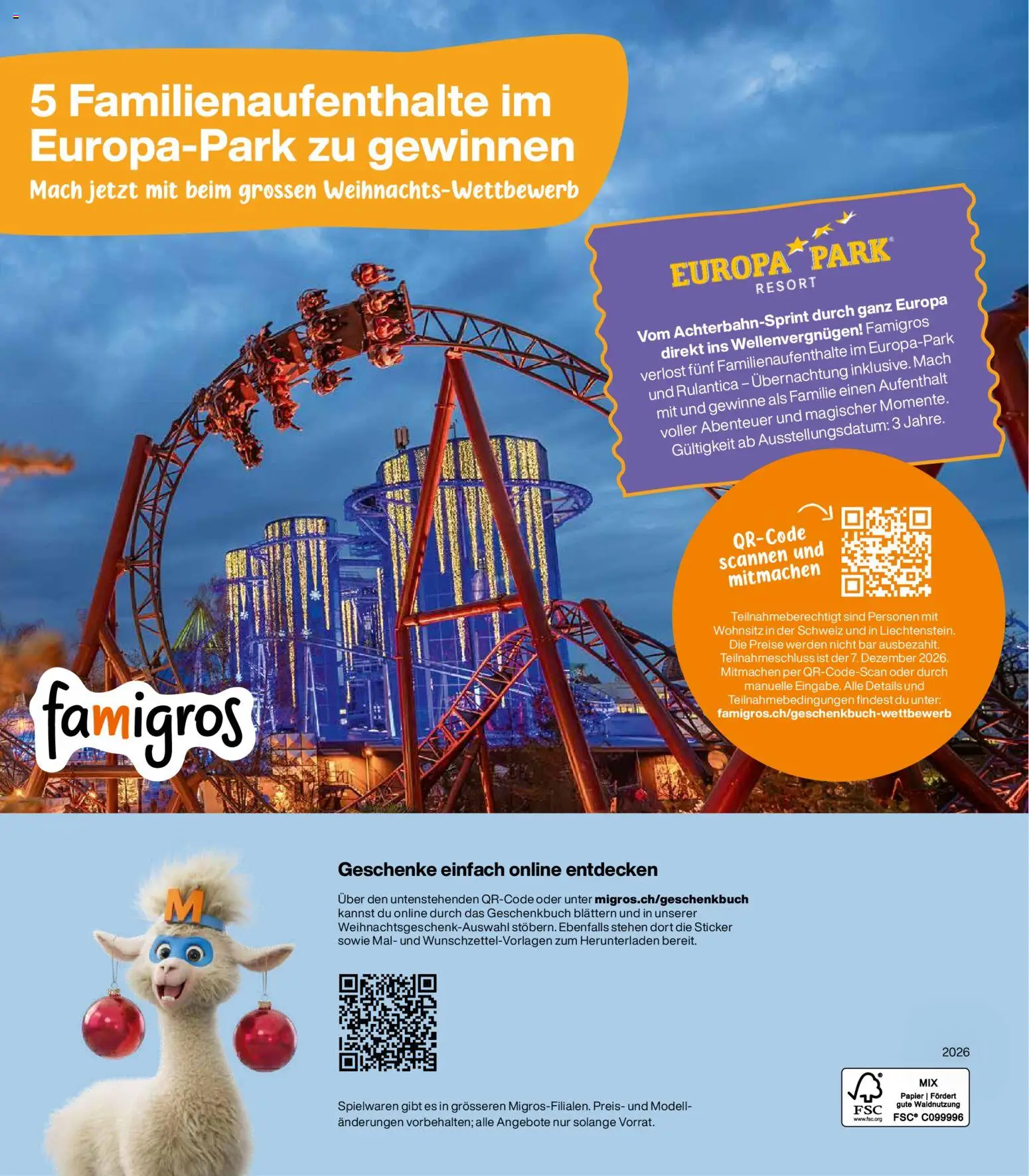 Migros aktionen Spielwaren-Geschenkbuch – gültig ab 14.10.2026 | Seite: 44