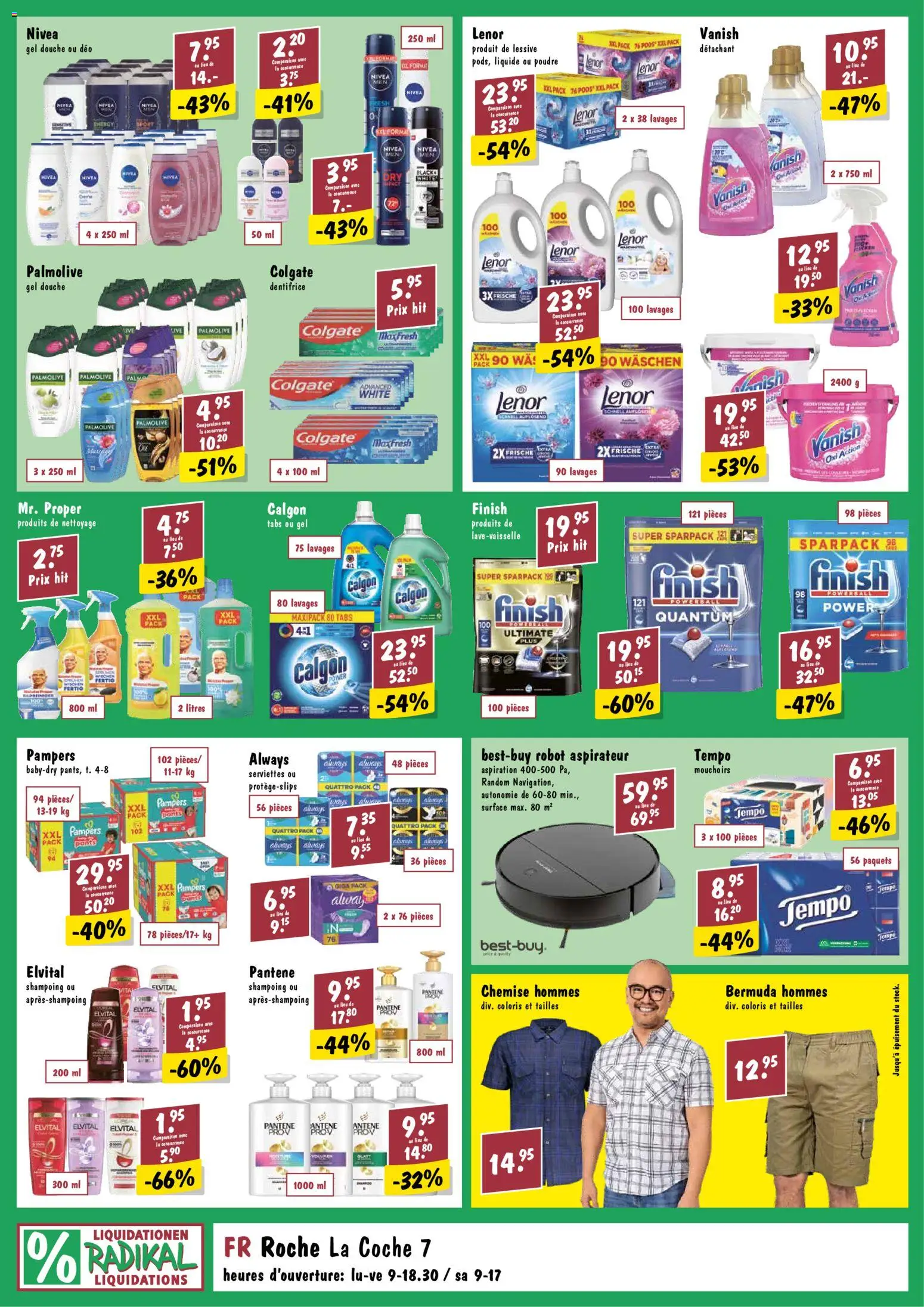 Radikal aktionen FR – gültig ab 01.07.2026 | Seite: 2 | Produkte: Bermuda, Pampers