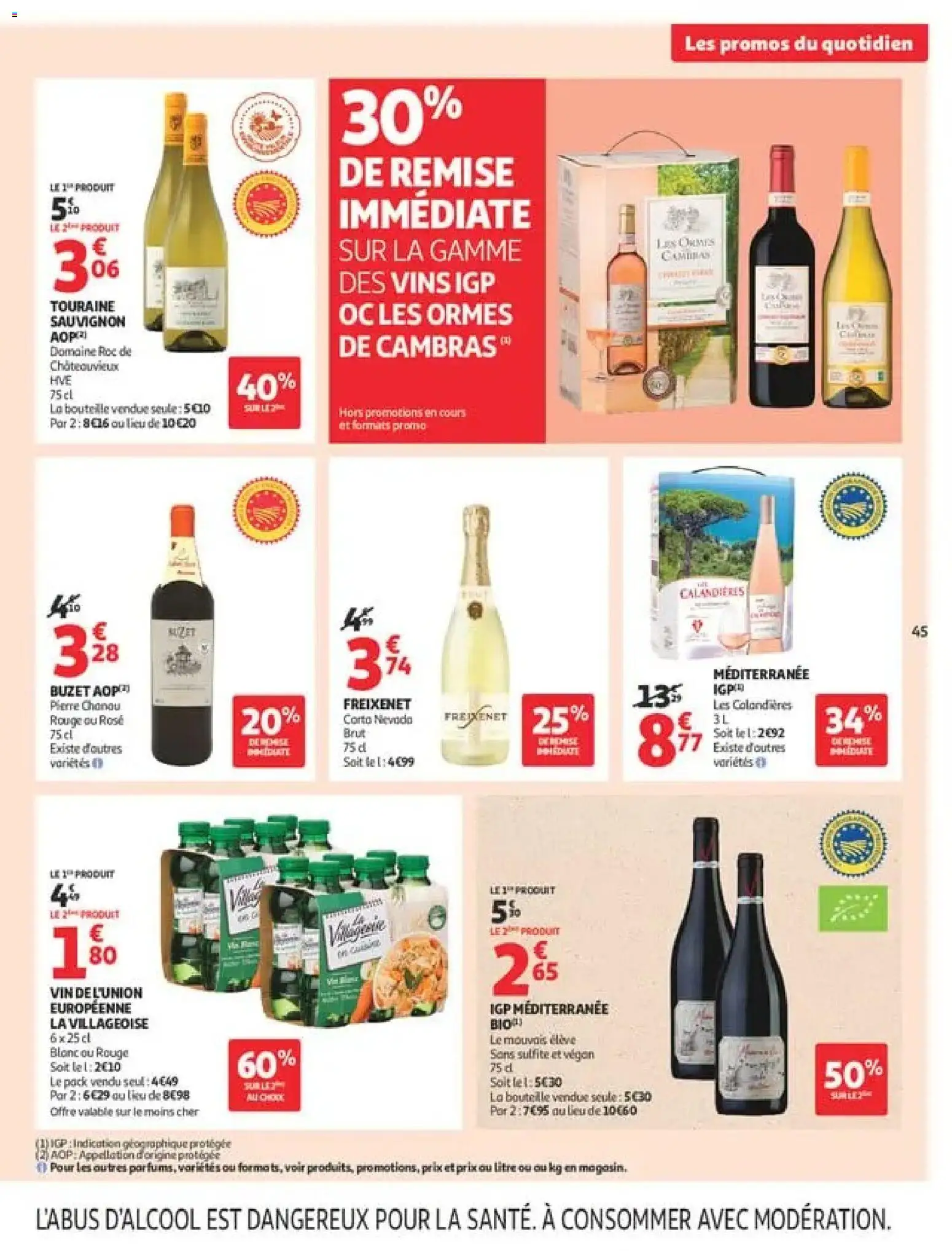 {H1} | Page: 45 | Produits: Bouteille, Vin, Freixenet