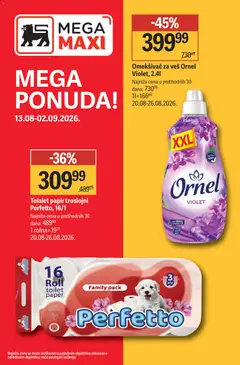 Mega Maxi katalog - pregled Mega Maxi kataloga - važi od 13.08.2026