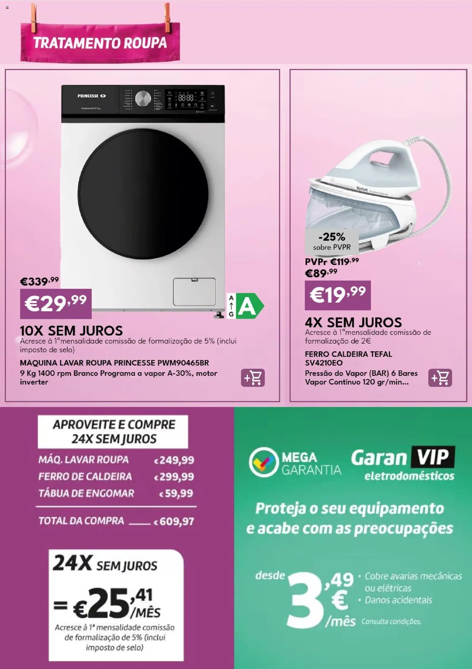 Radio Popular Especial Tratamento De Roupa │ válido de 07/10/2026 | Página: 2 | Produtos: Tábua, Ferro, Tábua de engomar