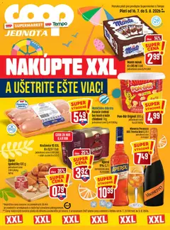 COOP Jednota leták platný od 16.07.2026