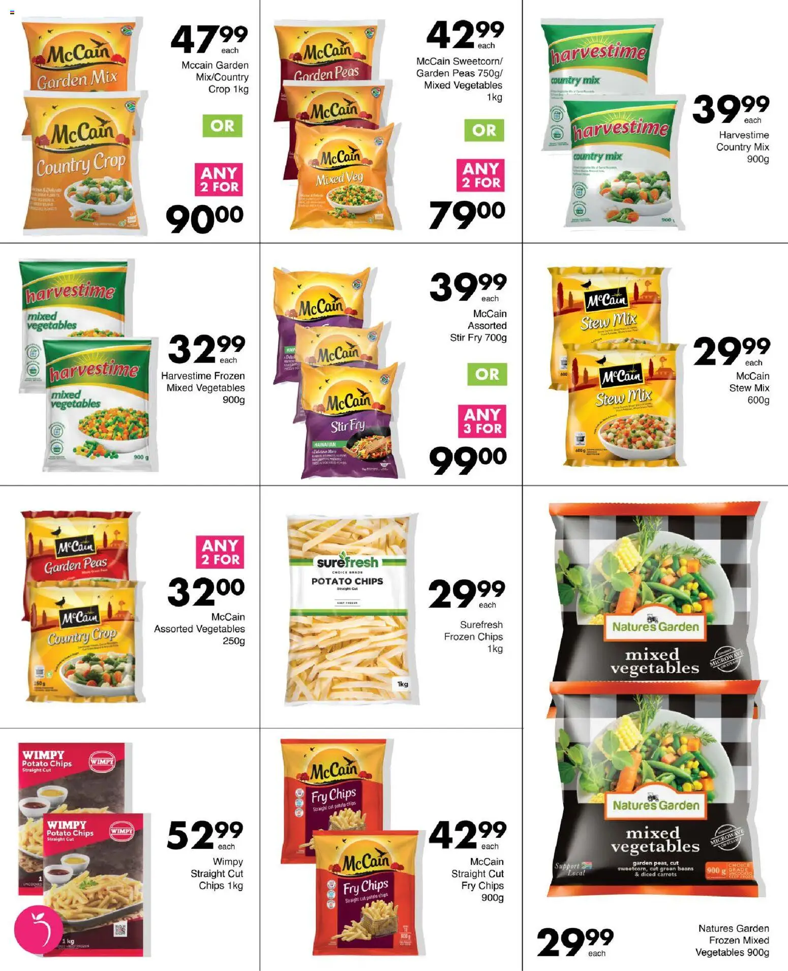 New Save catalogue – valid from 15/09/2026 | Page: 11 | Products: Microwave, Chips, Carrots, Vegetables