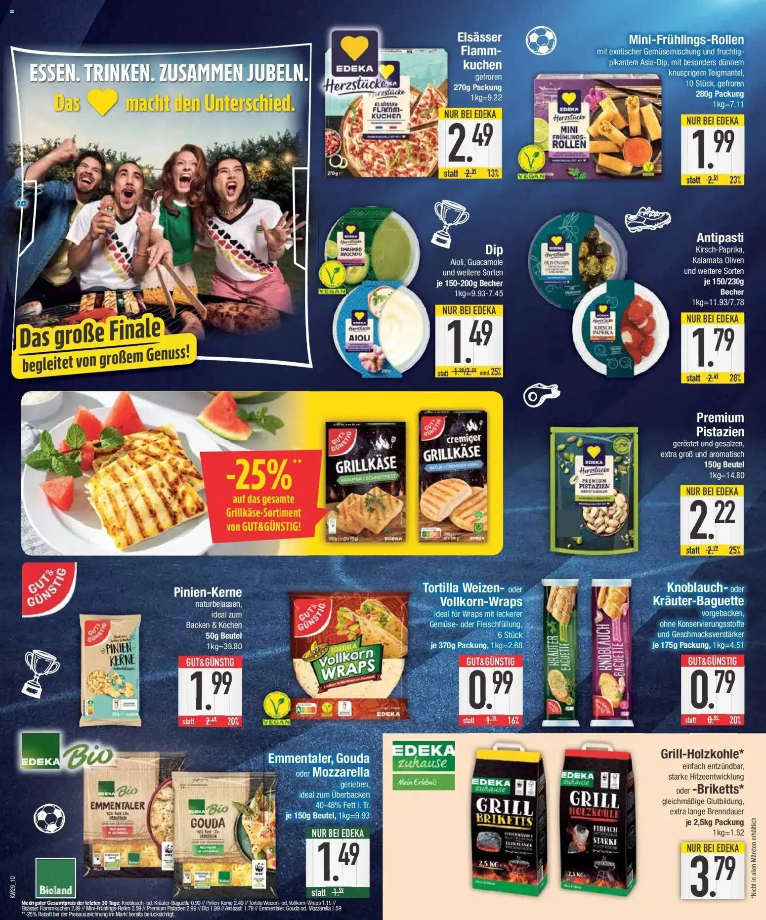 E center Prospekt Neuburg An Der Donau – gültig ab 13.07.2026 | Seite: 10 | Produkte: Mozzarella, Baguette, Avocado, Knoblauch