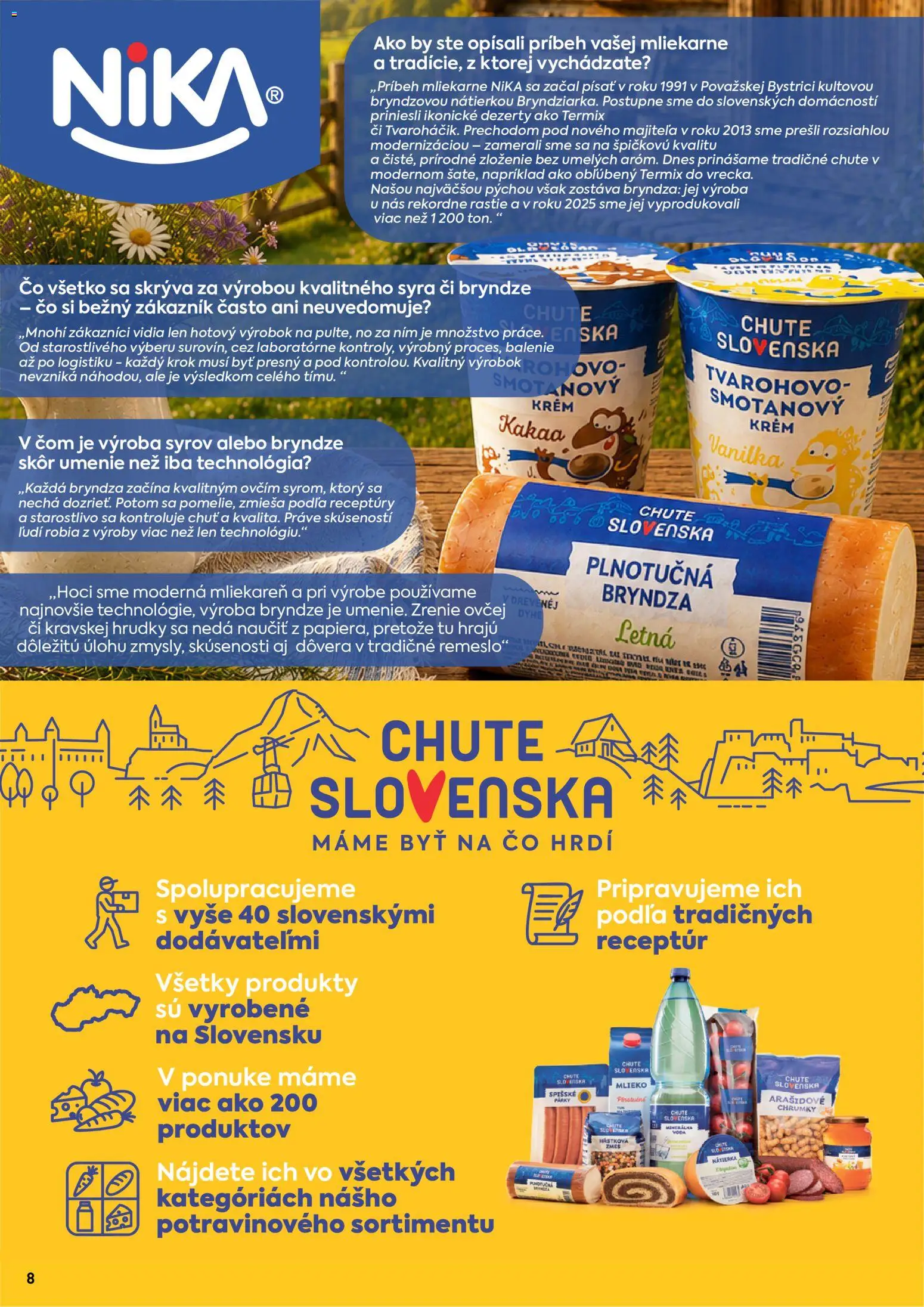 Nové Billa akcie – leták je platný od 12.08.2026 | Strana: 8 | Produkty: Termix, Krém, Voda, Vanilka
