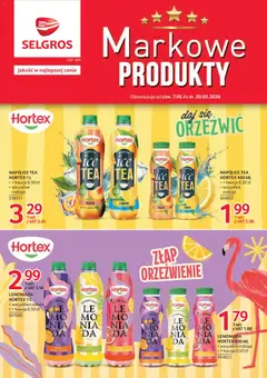 Pogląd oferty "Selgros cash&carry gazetka - Markowe produkty" - ważna od 07.05.2026
