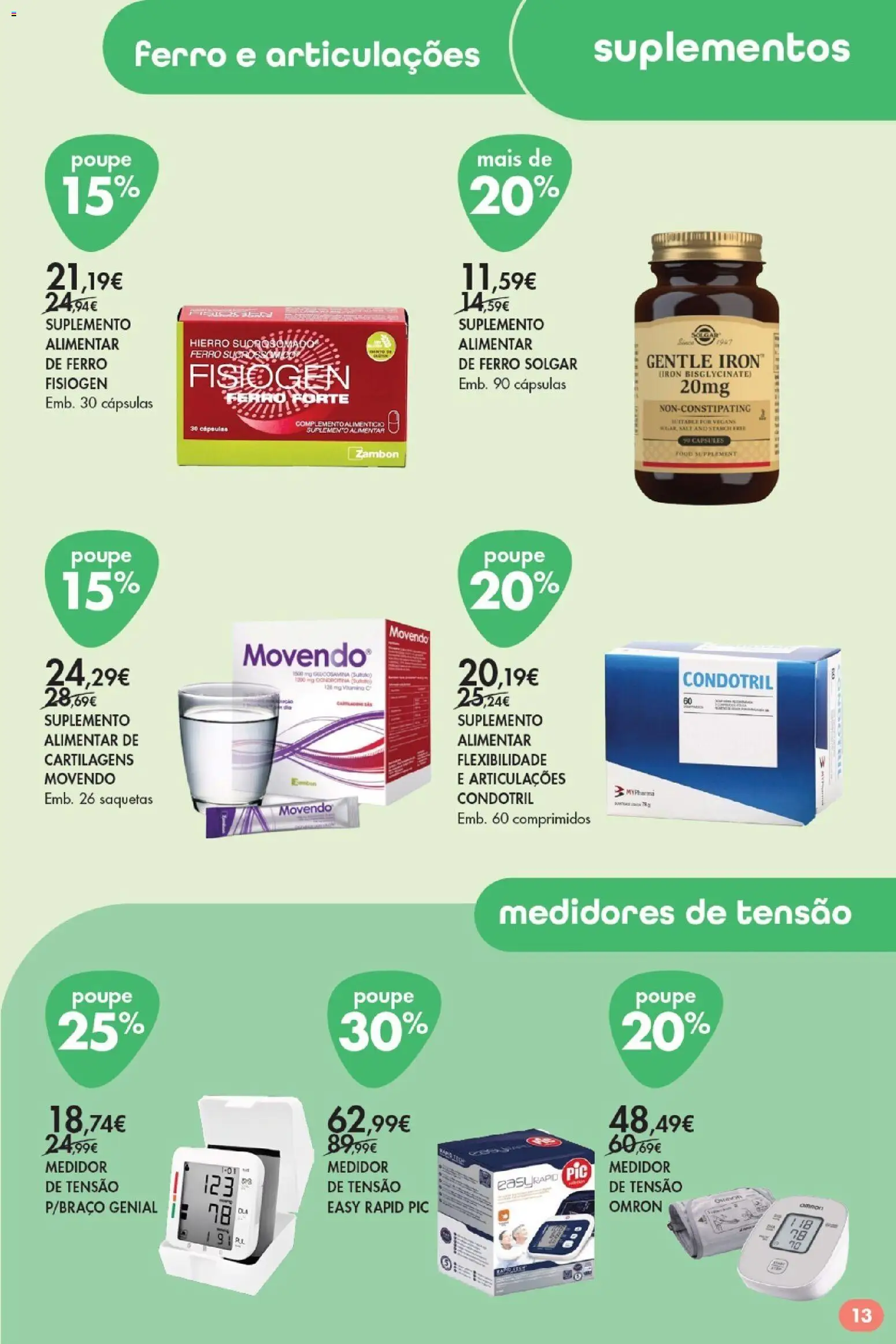 Pingo Doce Bem-estar Corpo Lojas │ válido de 05.05.2026 | Página: 13 | Produtos: Monitor, Ferro