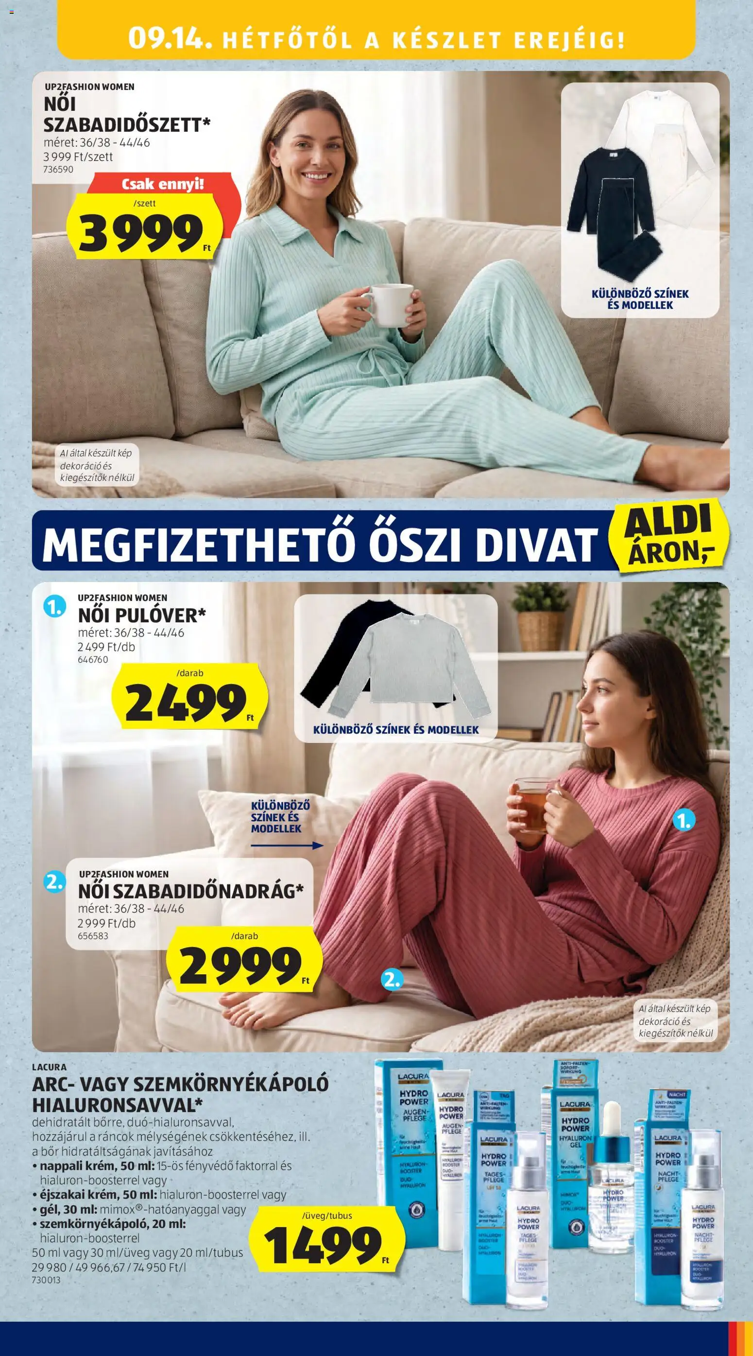 Aldi akciós ujság - amely érvényes a következő dátumtól: 2026.09.10. | Oldal: 47