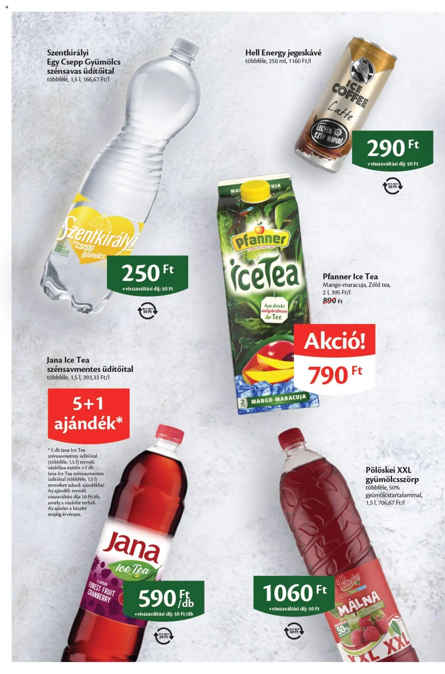EcoFamily akciós ujság - amely érvényes a következő dátumtól: 2026.07.13. | Oldal: 4 | Termékek: Gyümölcs, Ice tea, Tea, Só