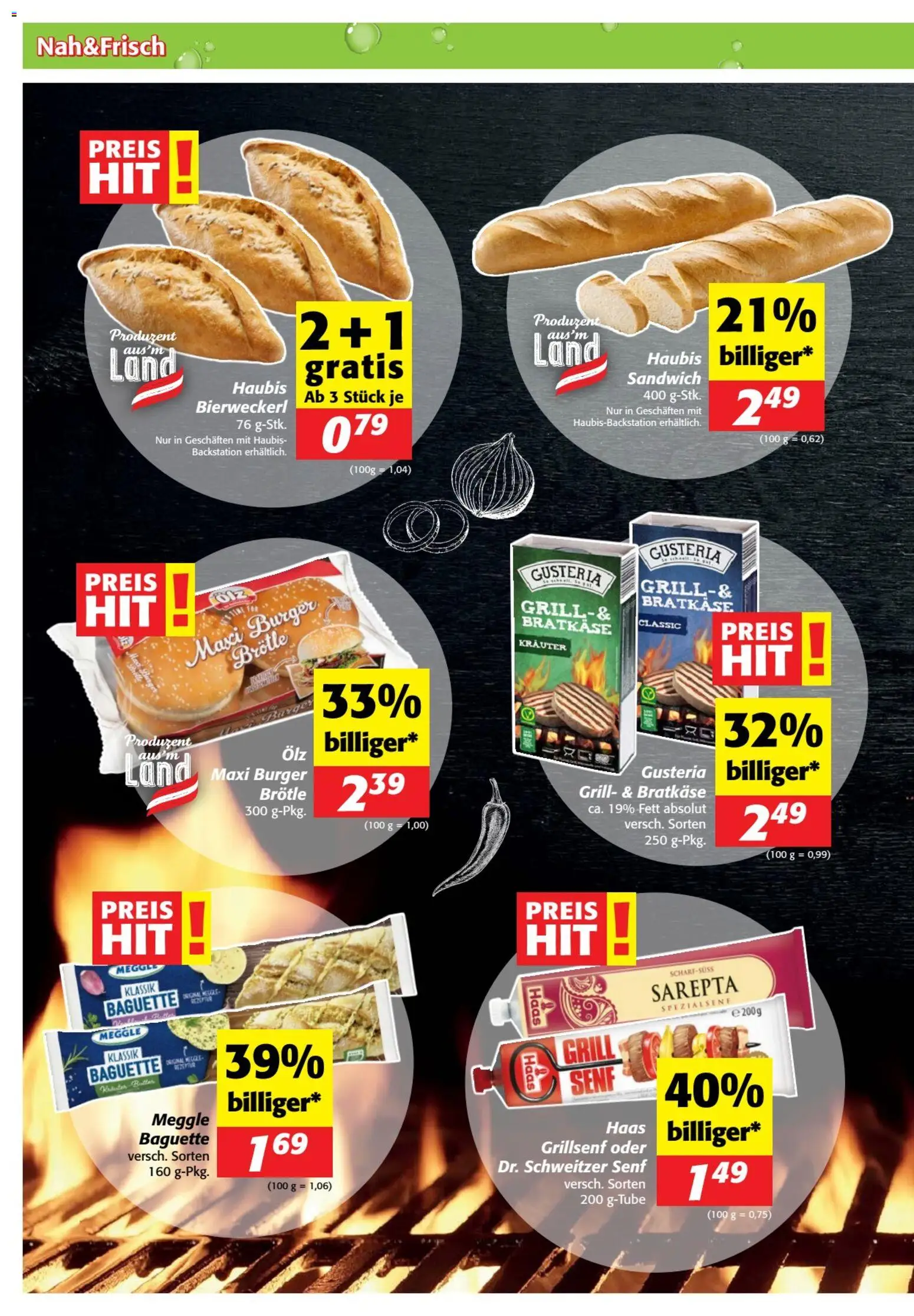 Nah und Frisch Flugblatt gültig ab 03.06.2026 | Seite: 2 | Produkte: Jääkaappipakastin, Grill
