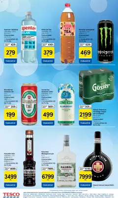 Tesco Szupermarket akciós újság - amely érvényes a következő dátumtól: 2026.09.17. | Oldal: 6 | Termékek: Magnézium, Monster energy, Kalumba, Cukor