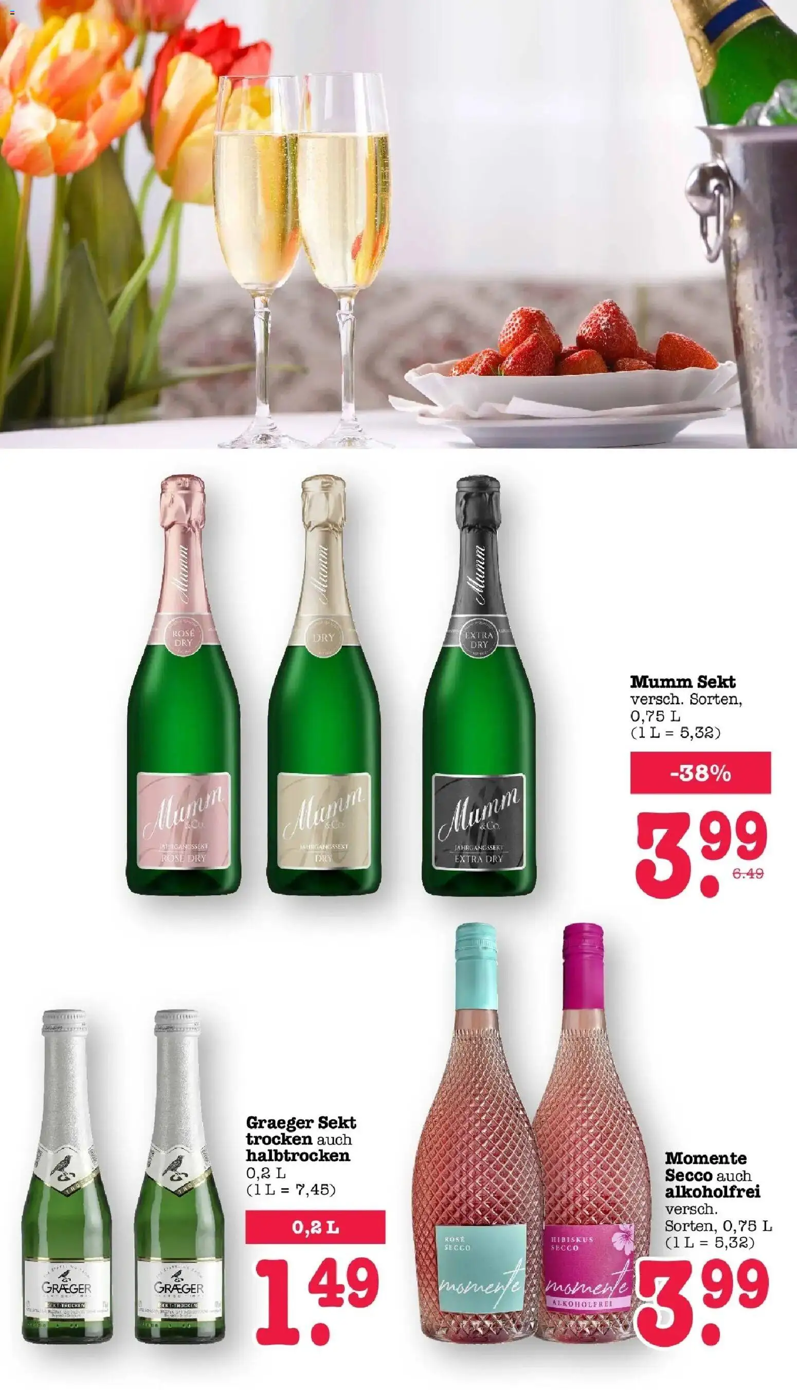 E center - E center: Wochenangebote – gültig ab 28.06.2026 | Seite: 49 | Produkte: Mumm sekt, Sekt