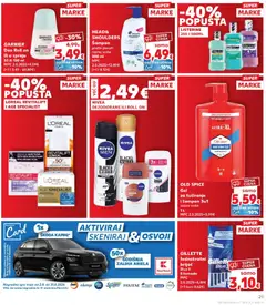 Kaufland HR akciós újság - amely érvényes a következő dátumtól: 2026.08.19. | Oldal: 21 | Termékek: Gillette, Sampon, Vitamin c, Always