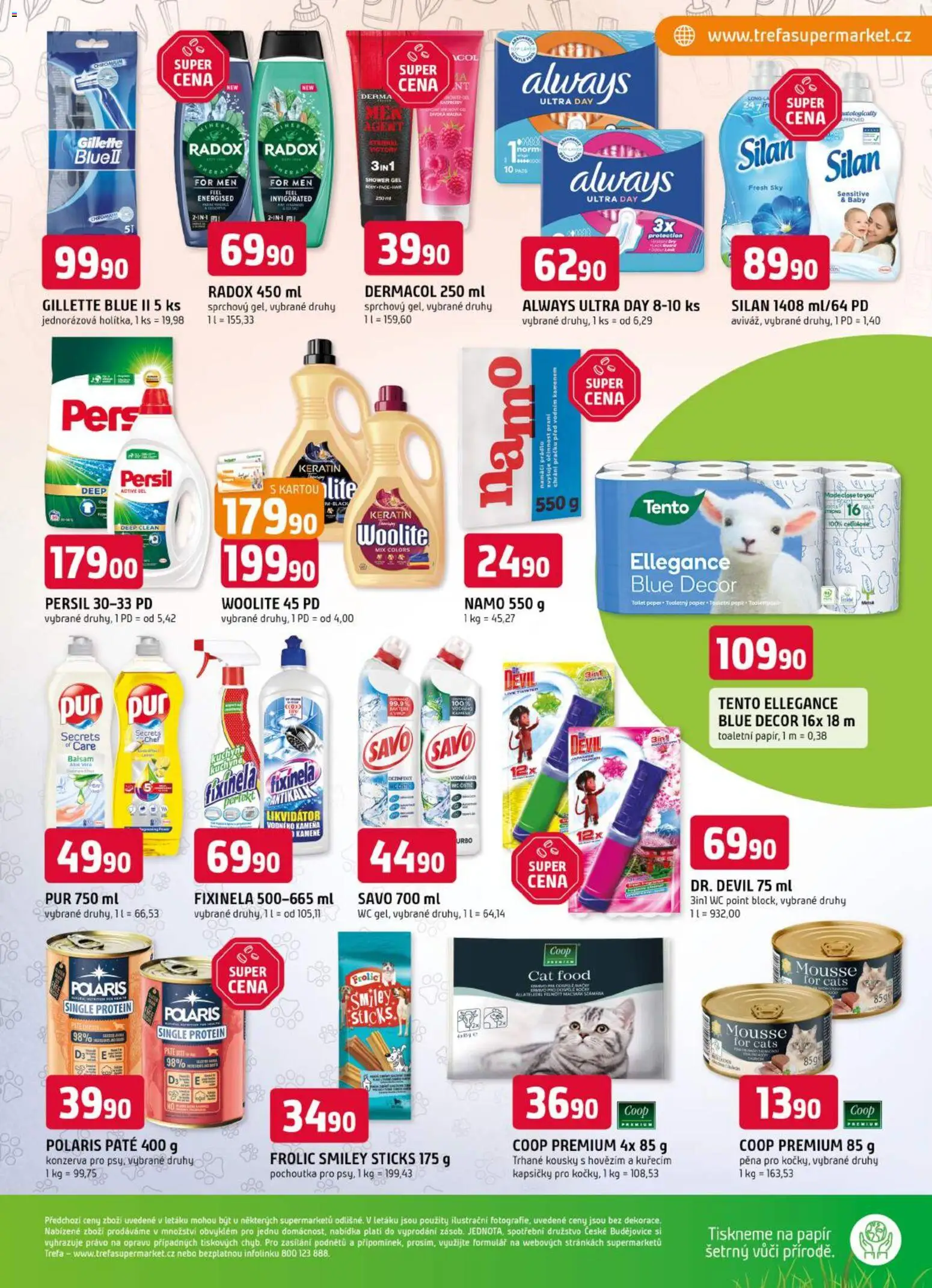 Trefa leták od 10.06.2026 | Strana: 11 | Produkty: Savo, Silan, Wc, Persil