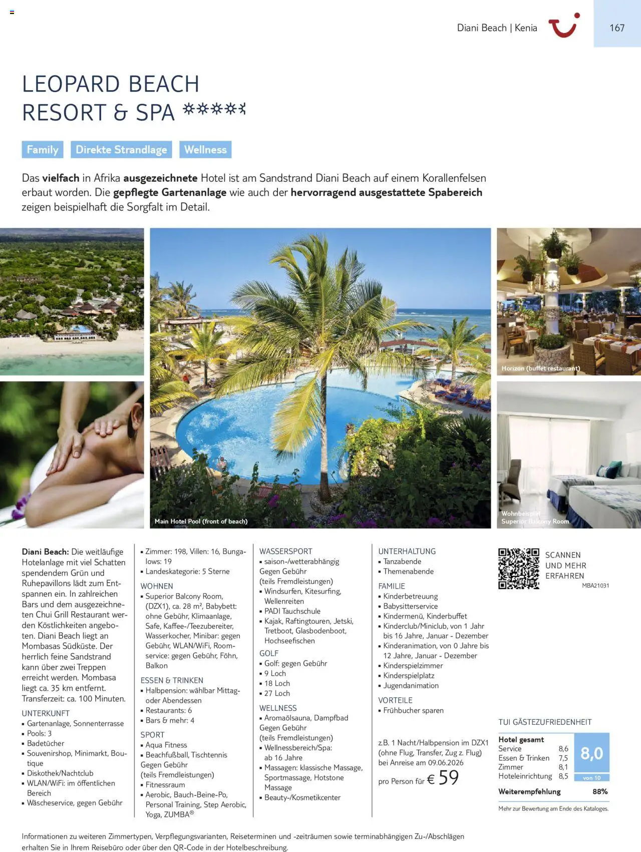 Aida - Asien, Afrika, Orient & Indischer Ozean 2025/26 – gültig ab 01.11.2025 | Seite: 167 | Produkte: Grill, Babybett