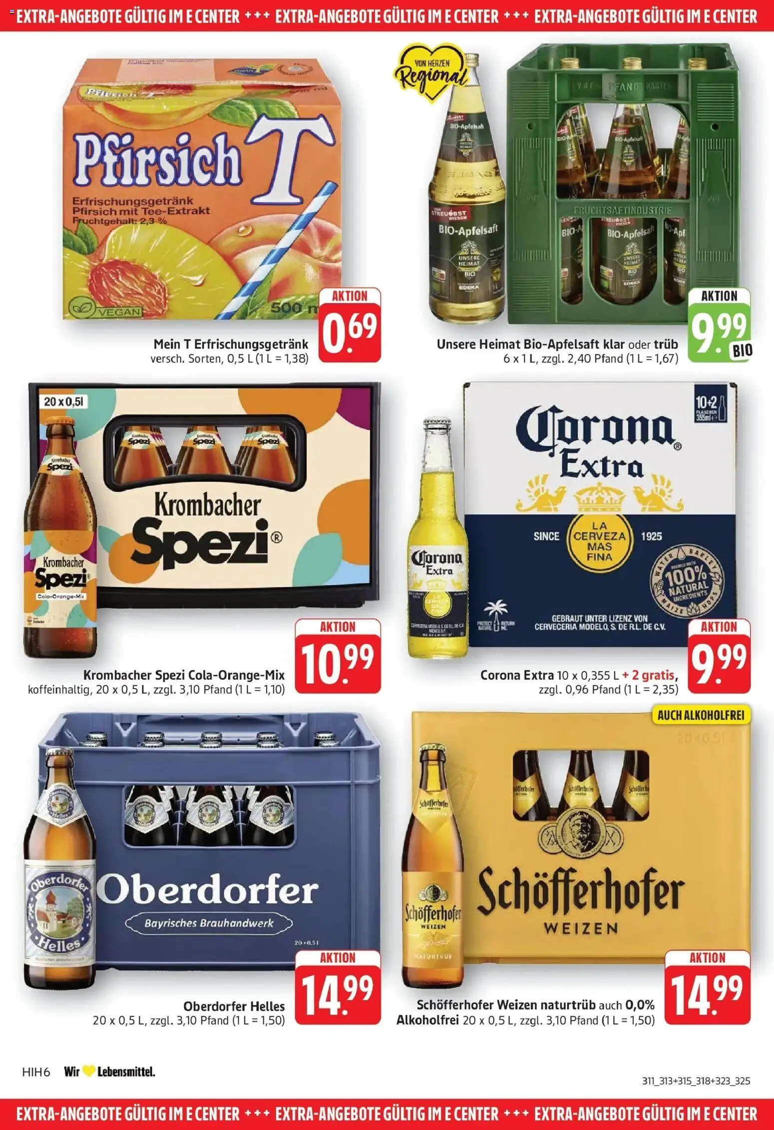 Edeka prospekt Göppingen – gültig ab 13.07.2026 | Seite: 30 | Produkte: Pfirsich, Krombacher