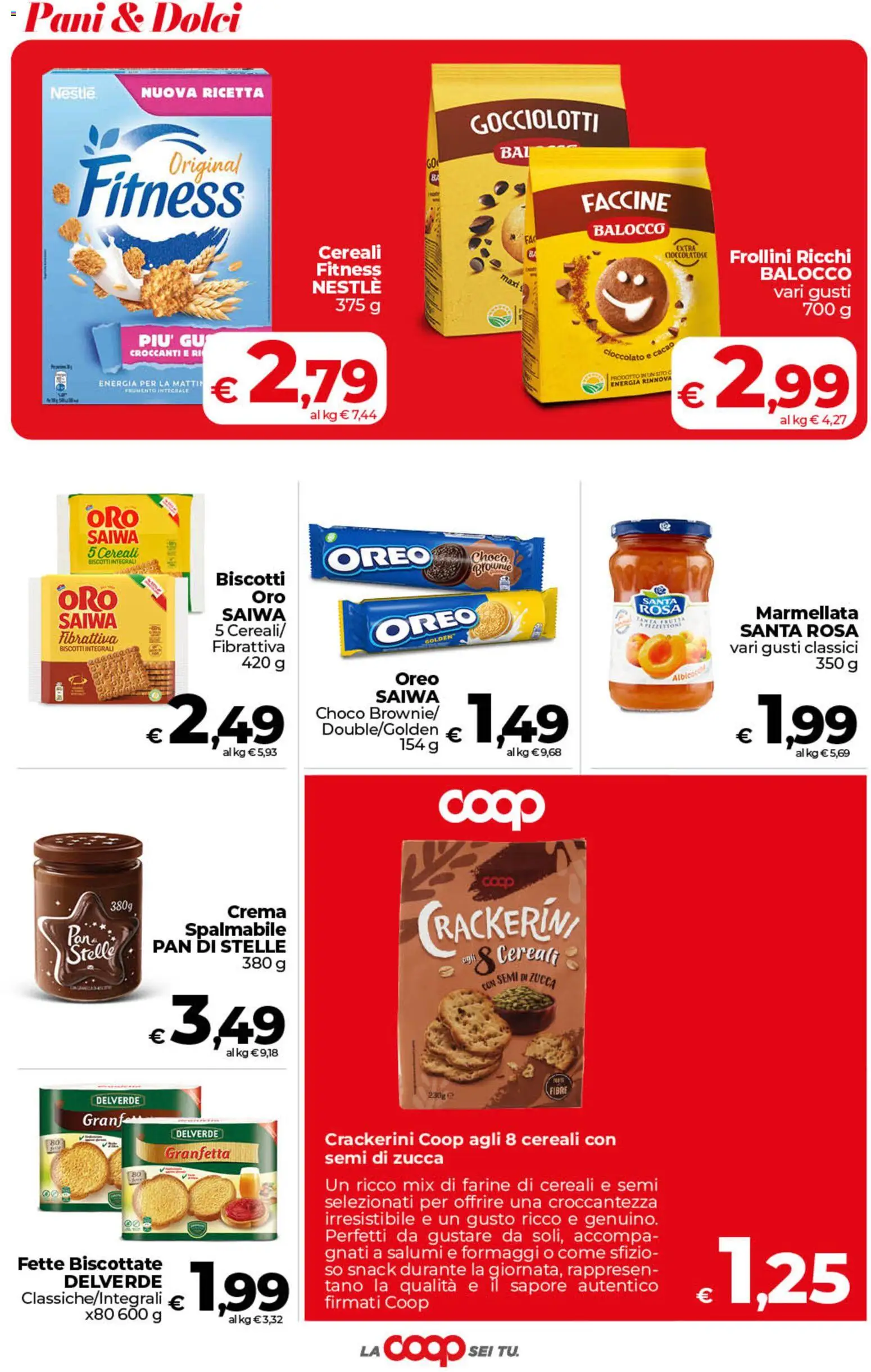 Volantino COOP del 01/09/2026 | Pagina: 21 | Prodotti: Biscotti, Zucca, Fette biscottate, Oreo
