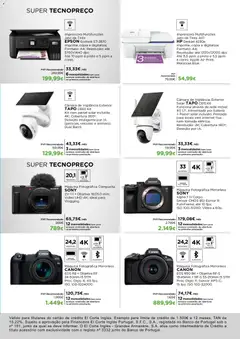 Pré-visualização El Corte Ingles folheto válido de 01.05.2026 | Página: 9 | Produtos: Banco, Máquina fotográfica, Tomada, Bateria