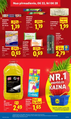 LIDL leidinys galioja nuo 2026.06.22 | Puslapis: 23 | Prekių: Krepšelis