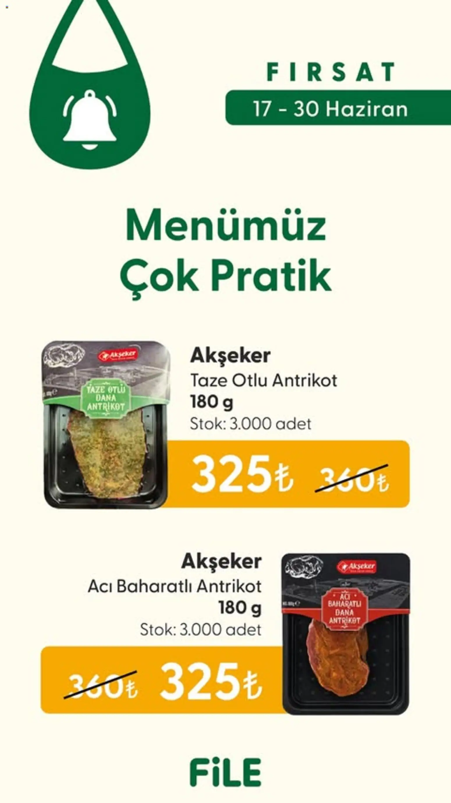 File Market İndirim - 17 Haziran 2026 tarihinden itibaren geçerlidir | Sayfa: 1