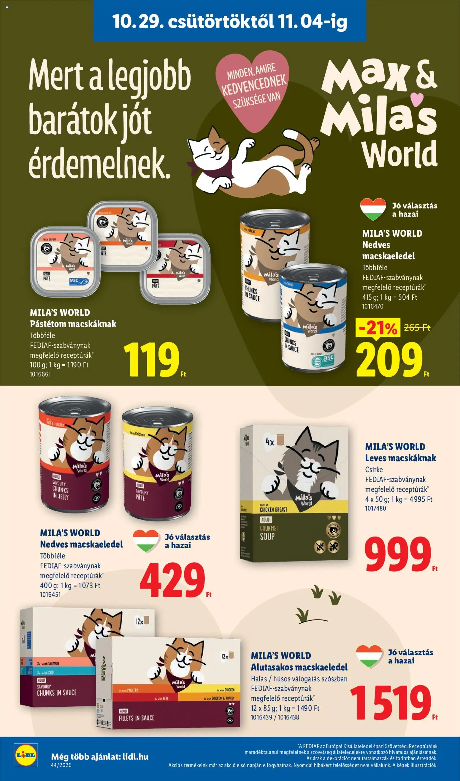 Lidl akciós ujság - amely érvényes a következő dátumtól: 2026.10.29. | Oldal: 28