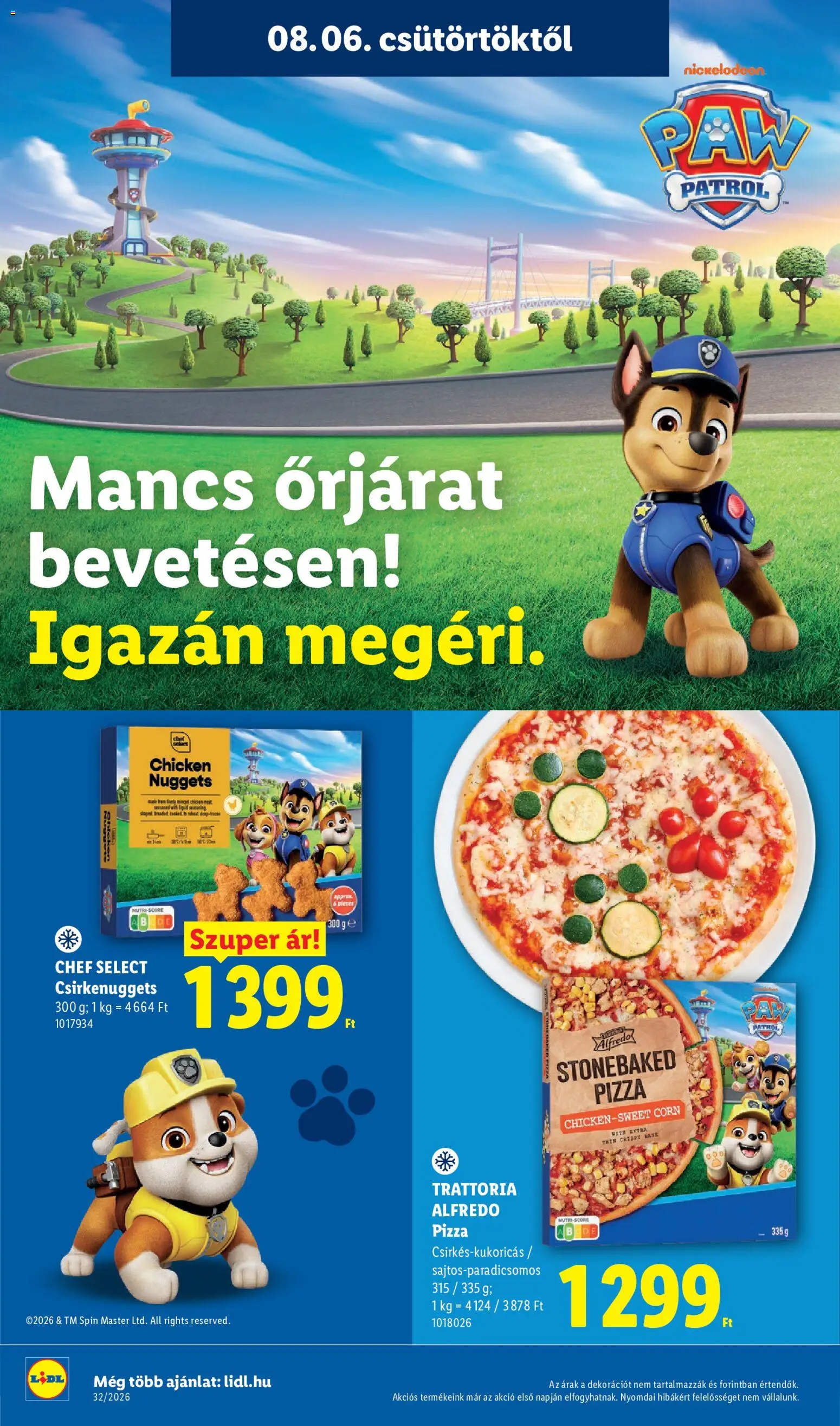 Lidl akciós ujság - amely érvényes a következő dátumtól: 2026.08.06. | Oldal: 26