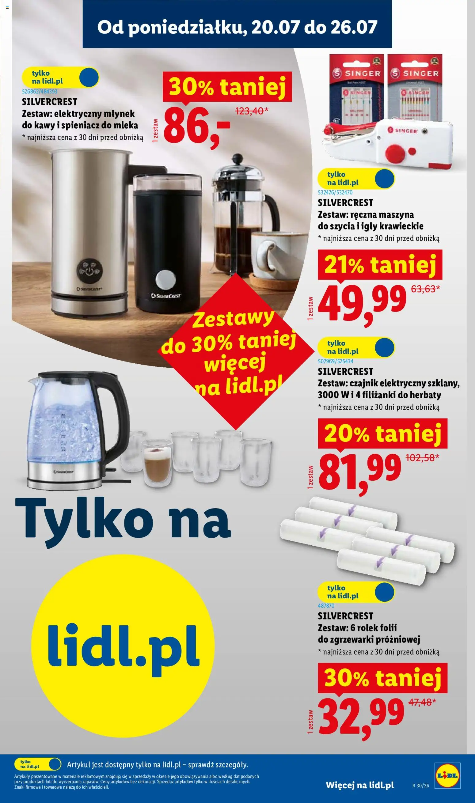 Lidl Polsko katalog od 20.07.2026 | Strana: 27 | Produkty: Mlýnek, Singer