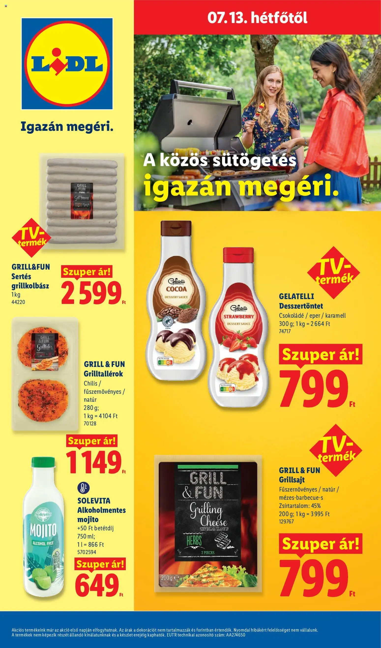 Lidl akciós ujság - amely érvényes a következő dátumtól: 2026.07.09. | Oldal: 80