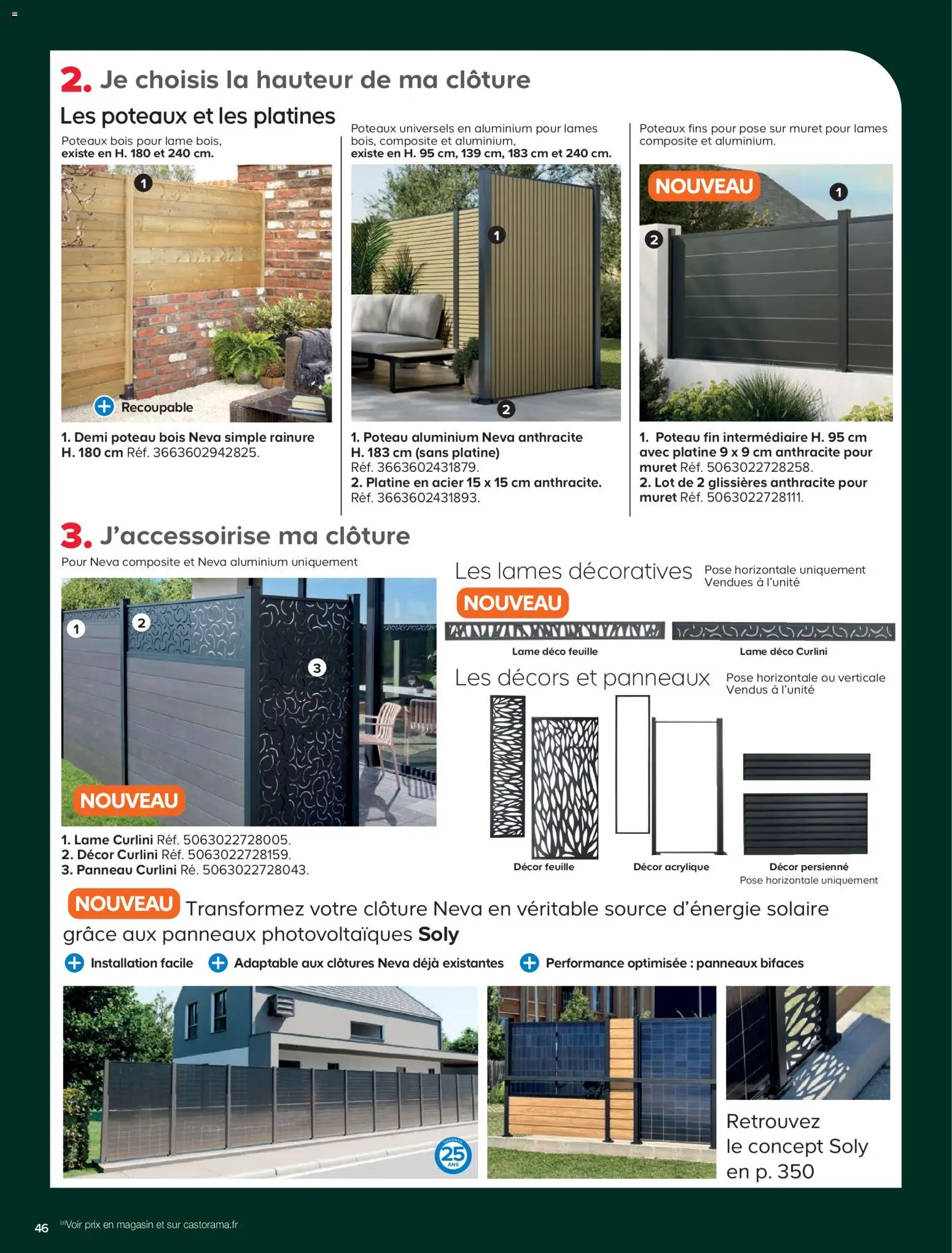 {H1} | Page: 46 | Produits: Clôture