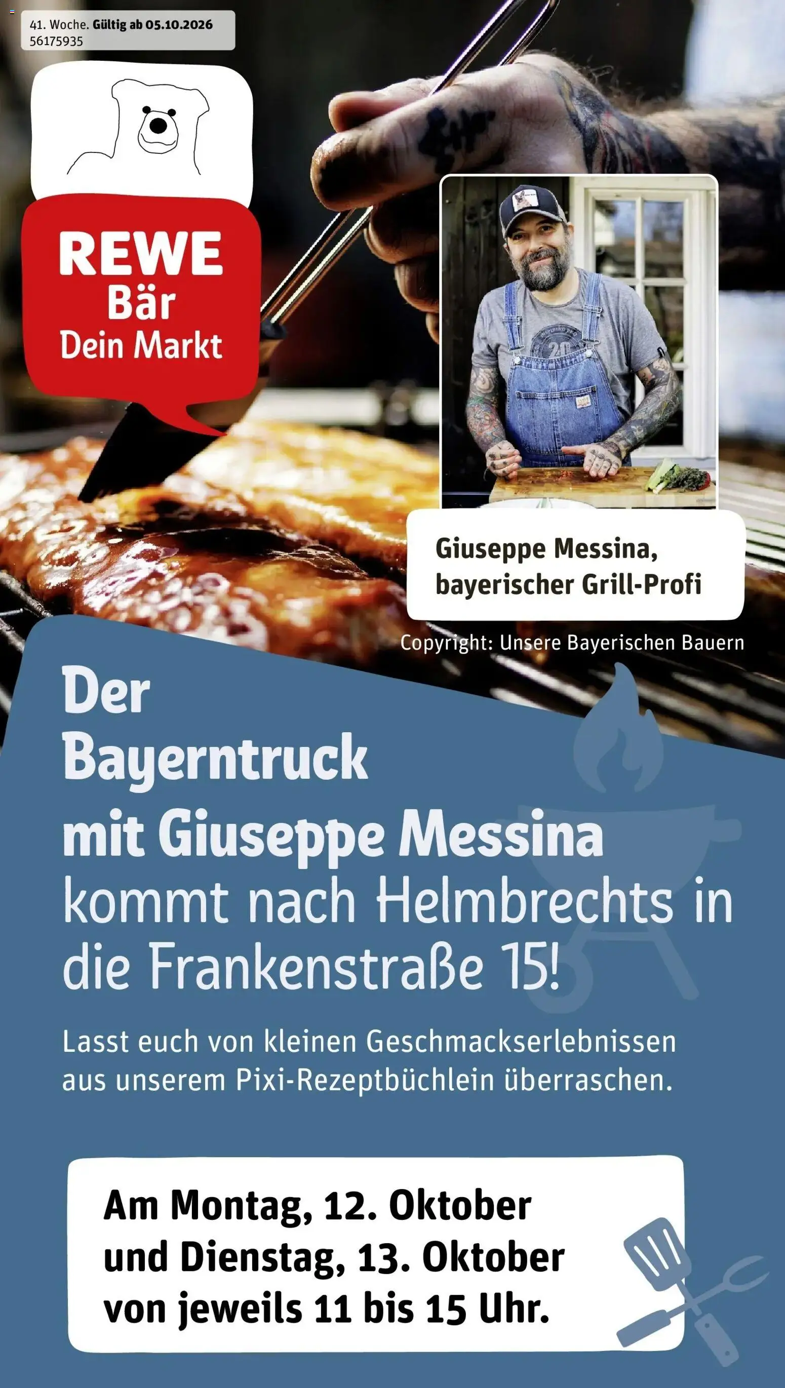 REWE Prospekt ab 05.10.2026 zum Blättern » Angebote | Seite: 1