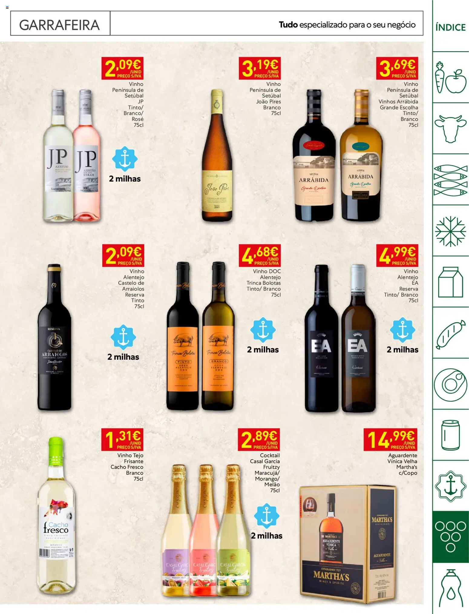 Recheio folheto Horeca Madeira │ válido de 13/10/2026 | Página: 23 | Produtos: Vinho, Melão