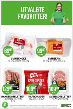 Forhåndsvisning av Kiwi kundeavis gyldig fra 19/10/2026 | Side: 15