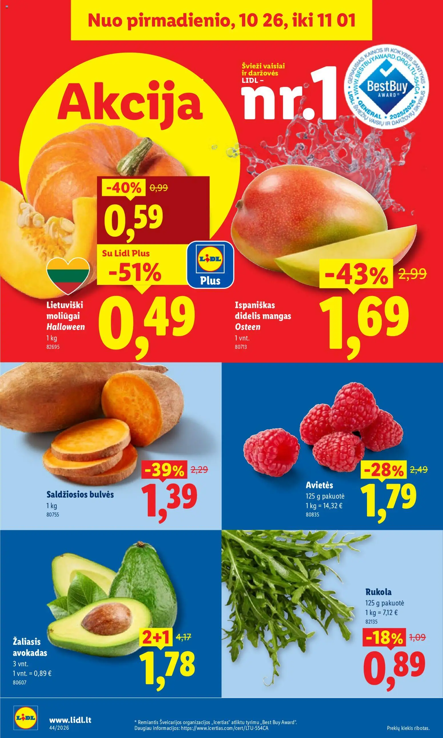 LIDL akcijos nuo 2026.10.26 | Puslapis: 6