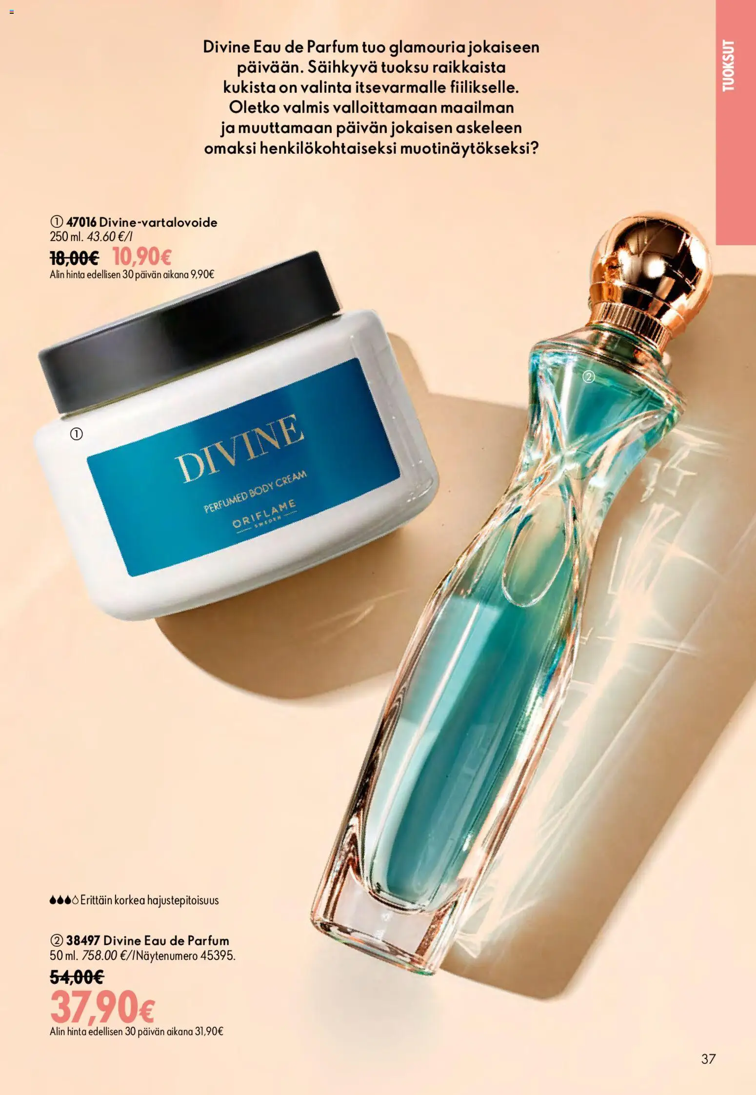 Oriflame tarjoukset – voimassa 26/08/2026 alkaen | Sivu: 37 | Tuotteet: Tuoksu