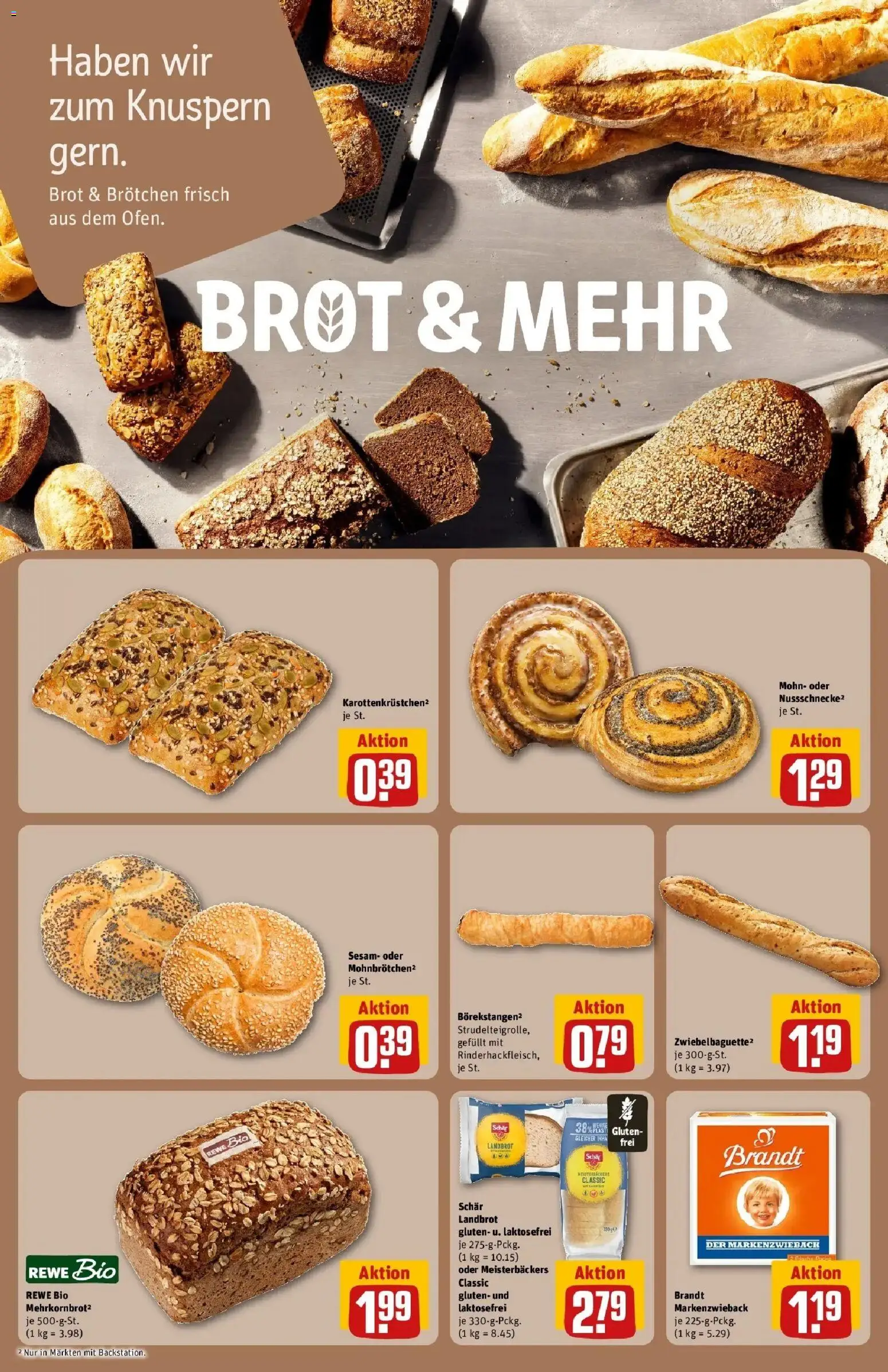 REWE Prospekt ab 28.09.2026 zum Blättern » Angebote | Seite: 18 | Produkte: Brot