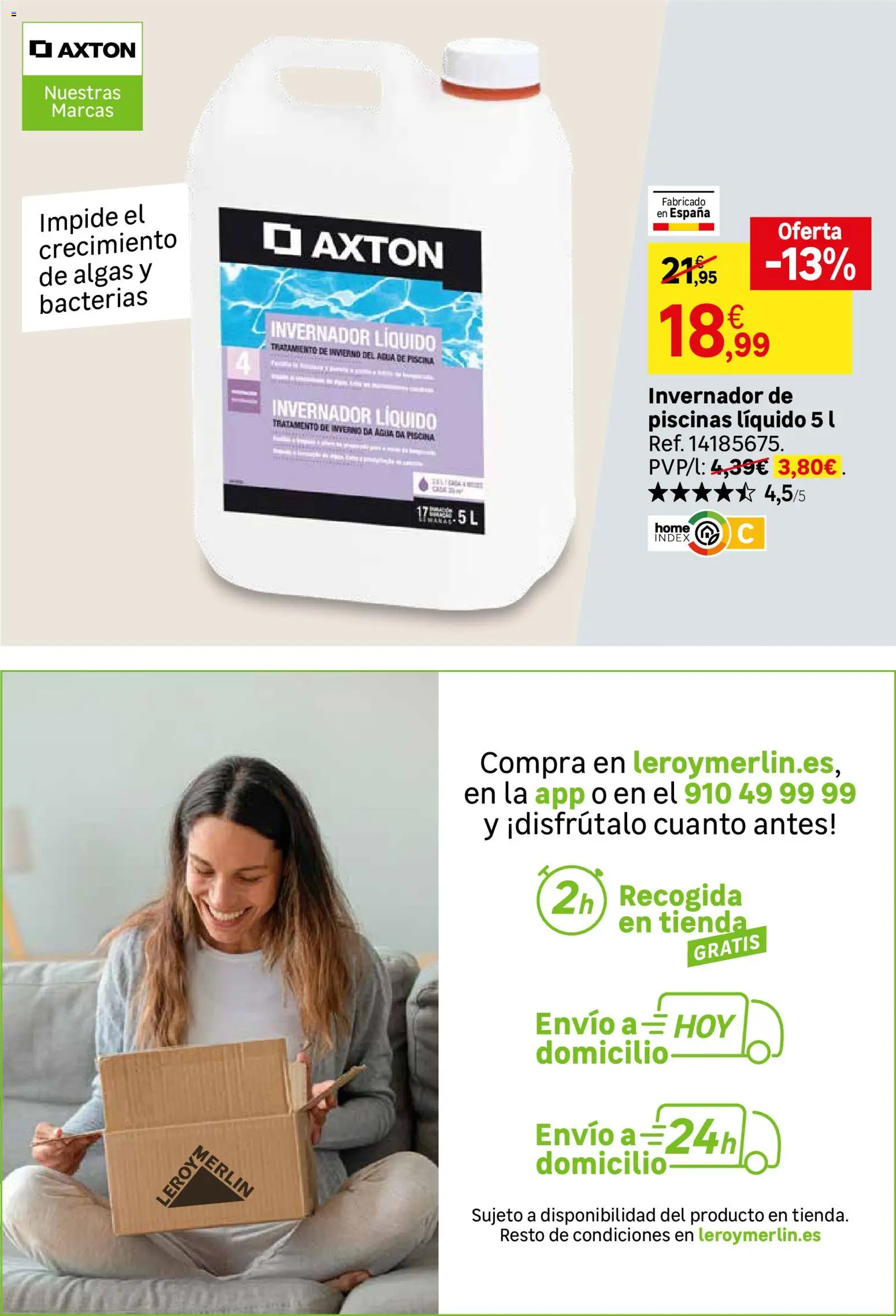 Leroy Merlin catálogo │ válido desde el 25/08/2026 | Página: 67 | Productos: Agua, Piscina