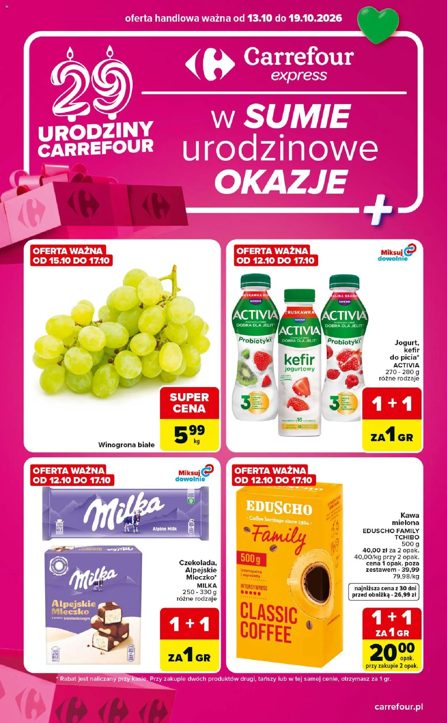 Carrefour gazetka - Express od 13.10.2026 | Strona: 1