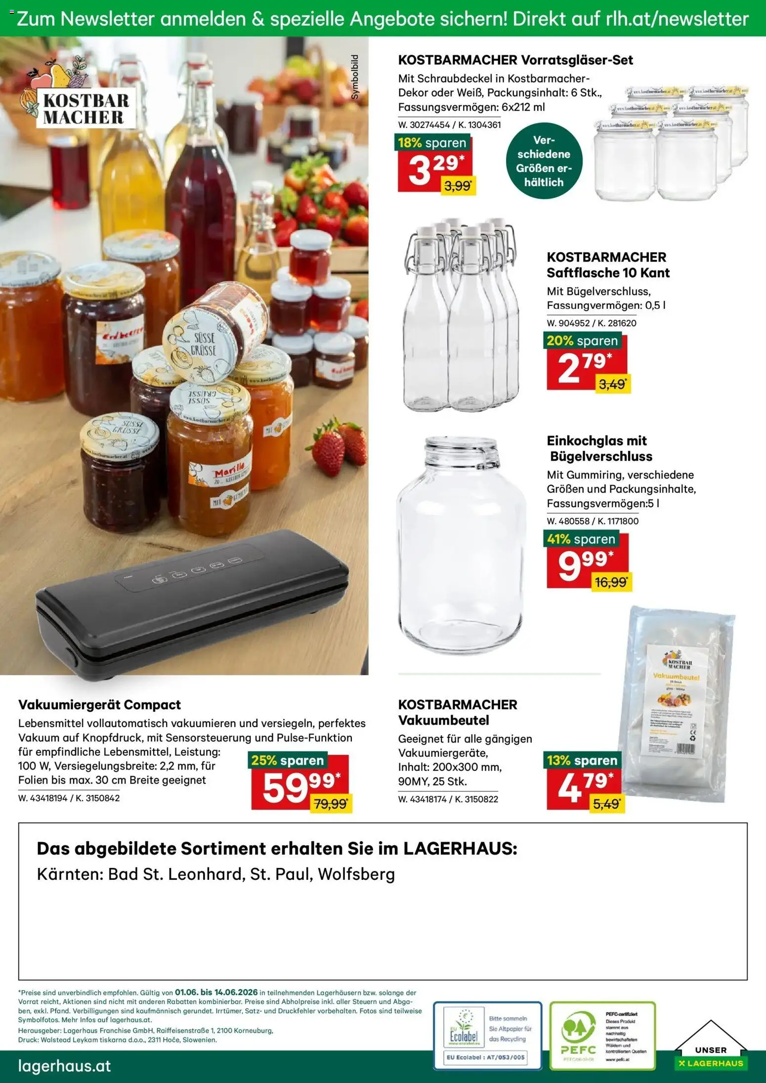 Lagerhaus - Wochen Angebote gültig ab 31.05.2026 | Seite: 6