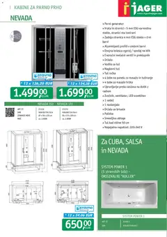 Jager katalog akcije – veljaven od 21.08.2026 | Stran: 30 | Izdelki: Ventil, Tuš kad, Generator, Vrata