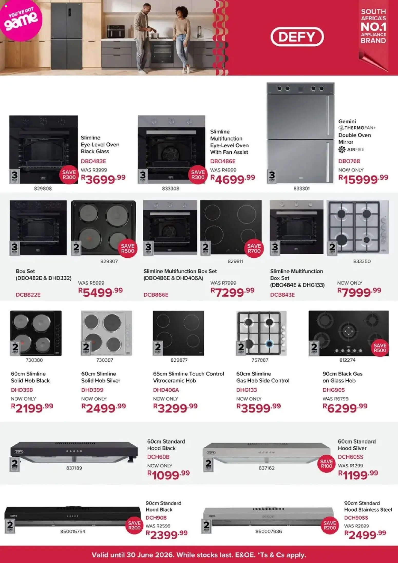 Game - Defy valid from 26/06/2026 | Page: 1 | Products: Box, Fan, Game, Mirror