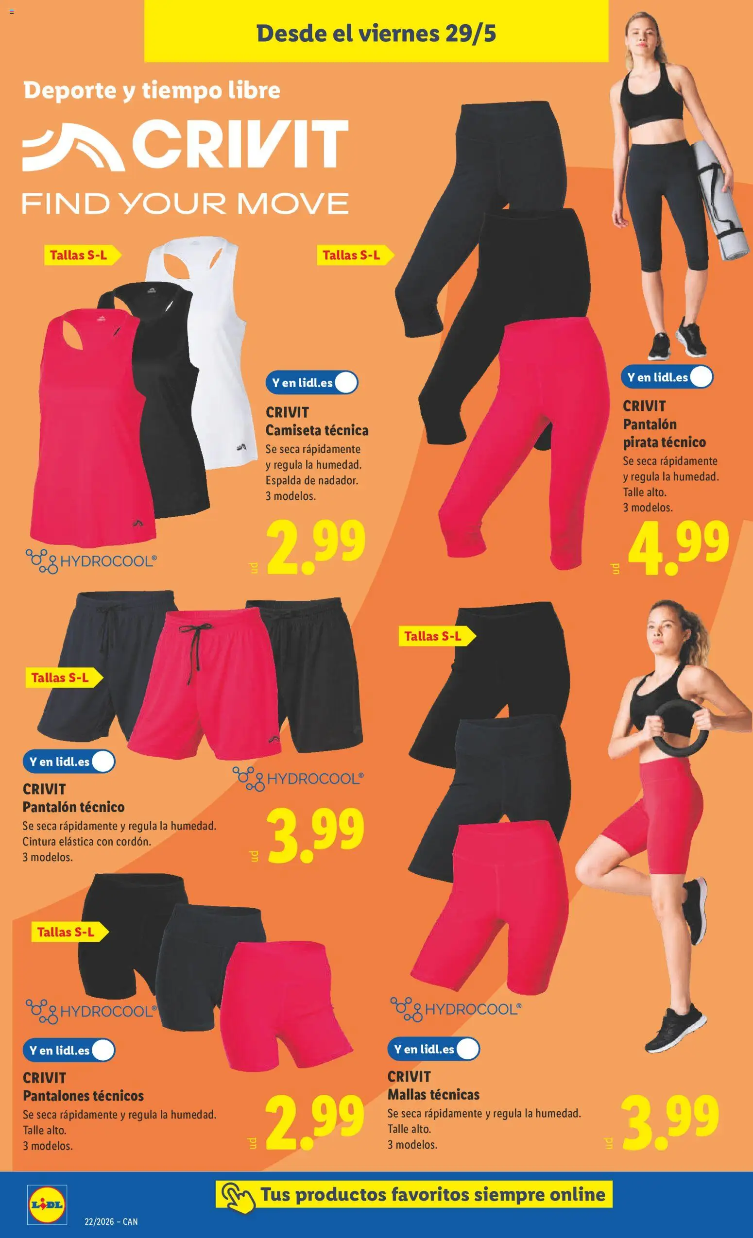 Lidl folleto de bazar │ válido desde el 25.05.2026 | Página: 28 | Productos: Pantalones