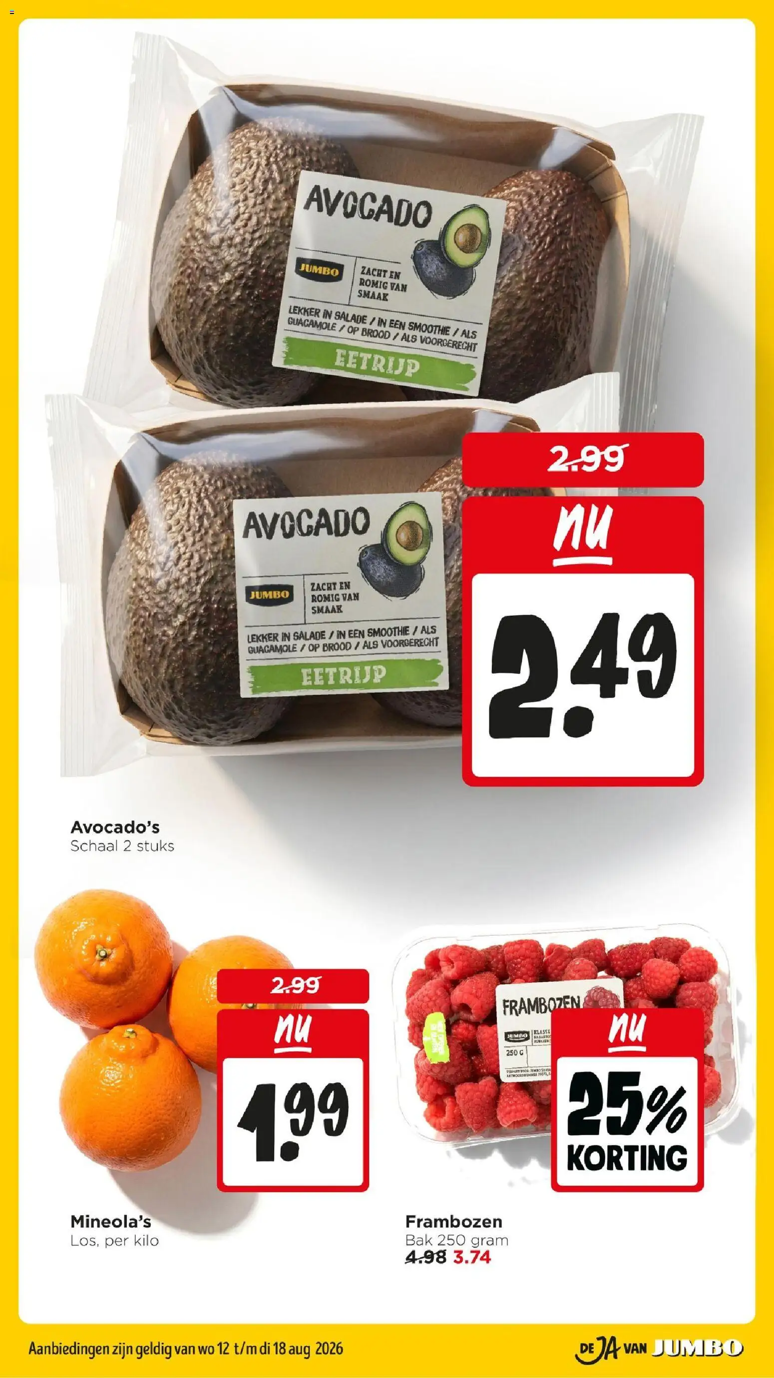 {H1} | Pagina: 4 | Producten: Brood, Schaal, Guacamole, Salade