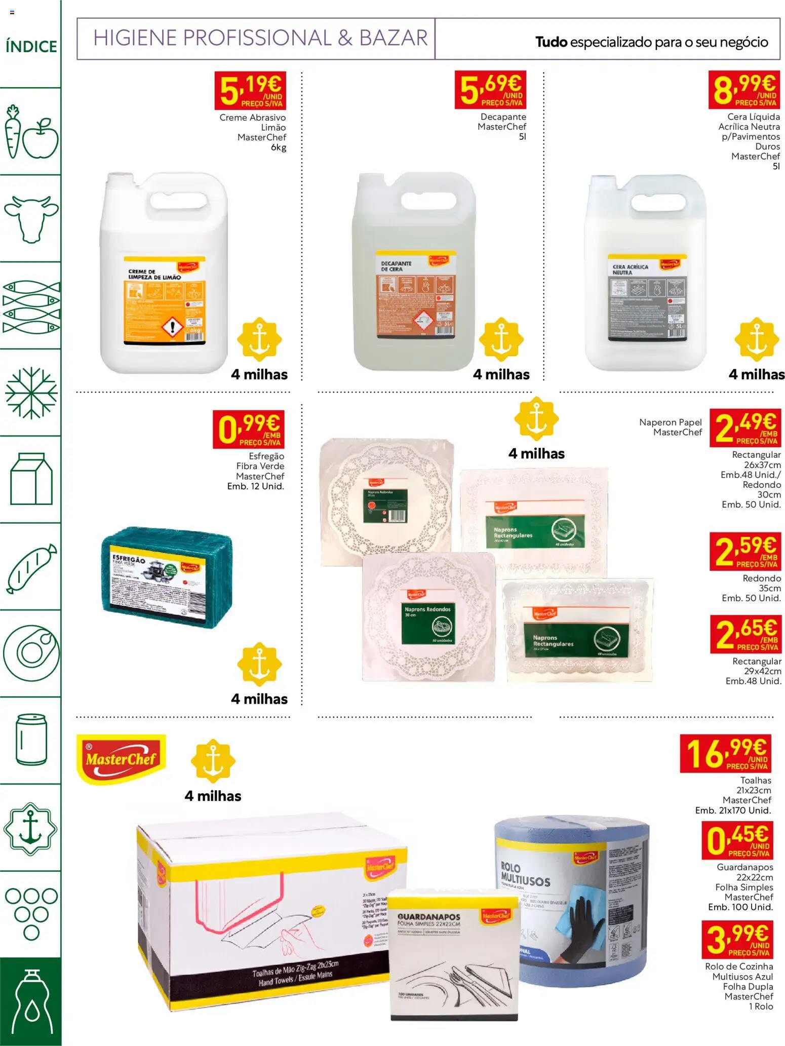 Recheio folheto Horeca Madeira │ válido de 20/10/2026 | Página: 26 | Produtos: Esfregão, Guardanapos, Cera, Creme