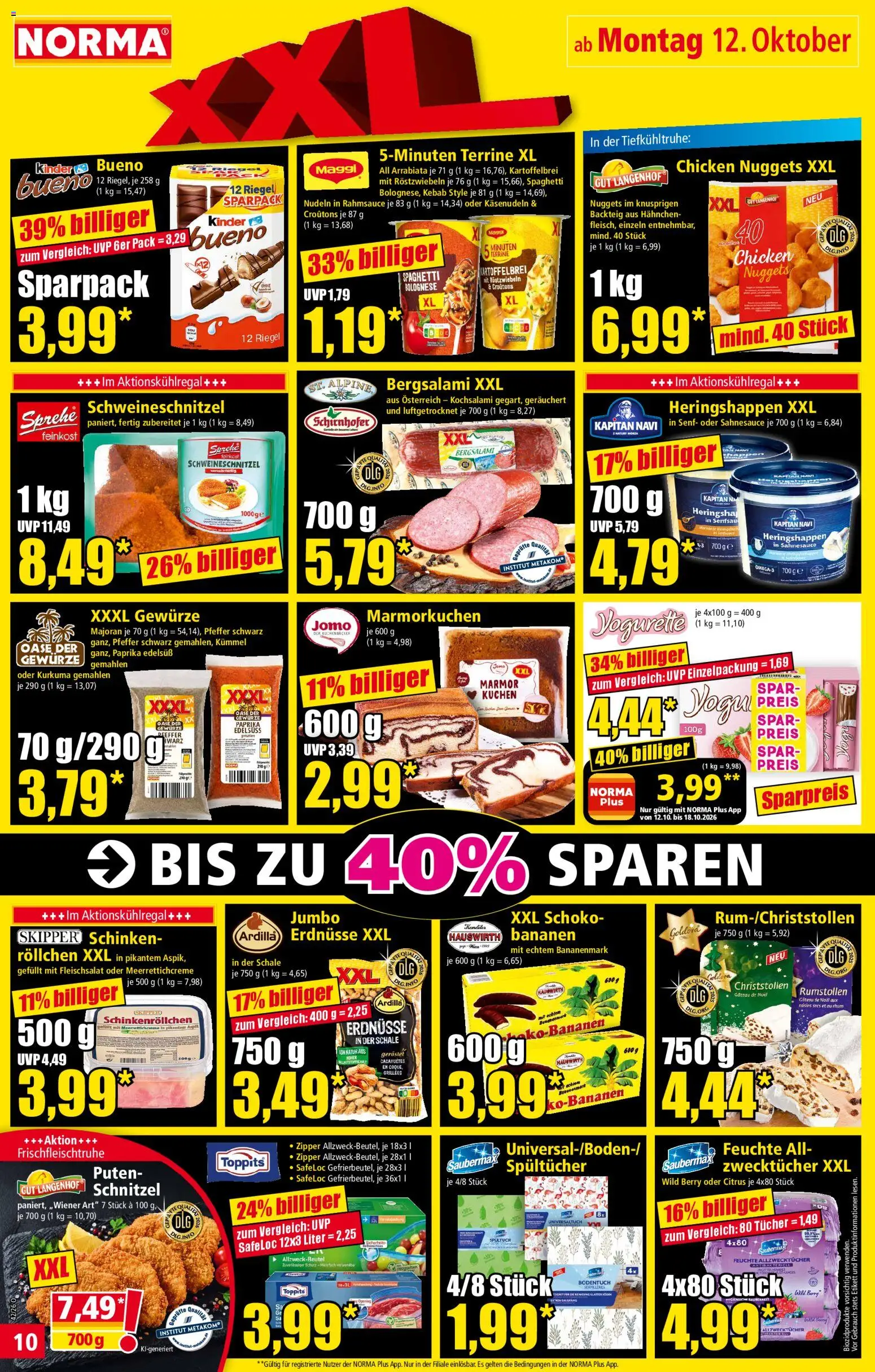 Norma Prospekt – gültig ab 12.10.2026 | Seite: 10