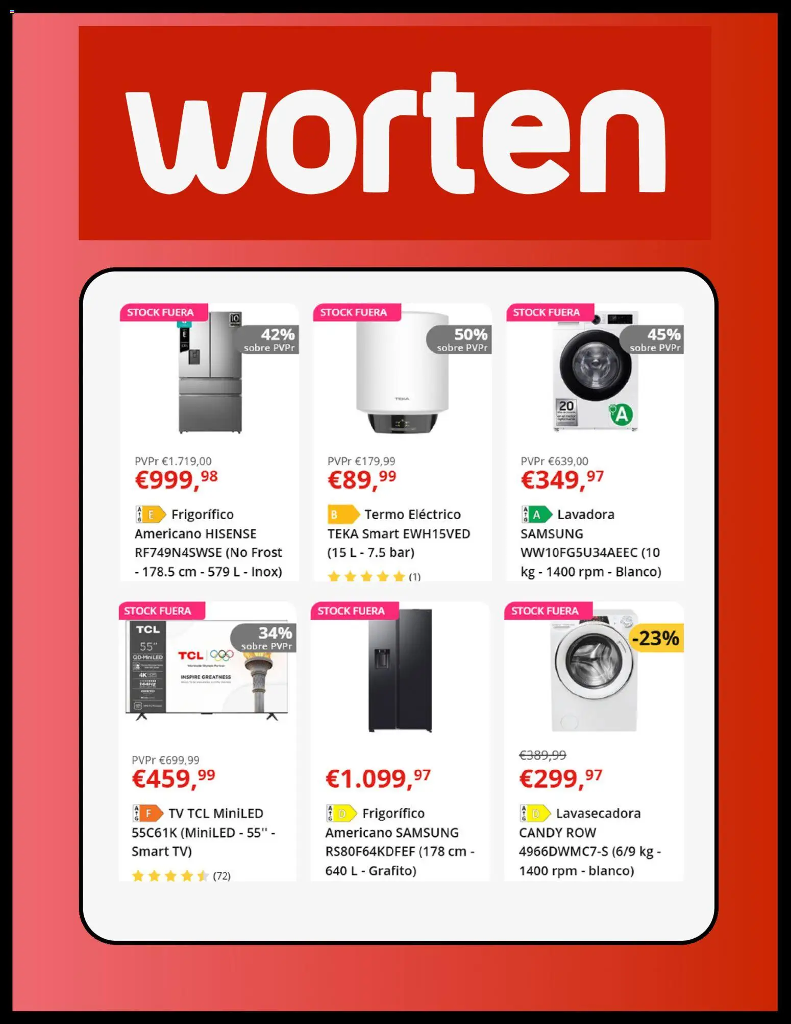 Worten folleto │ válido desde el 28/07/2026 | Página: 6 | Productos: Lavadora
